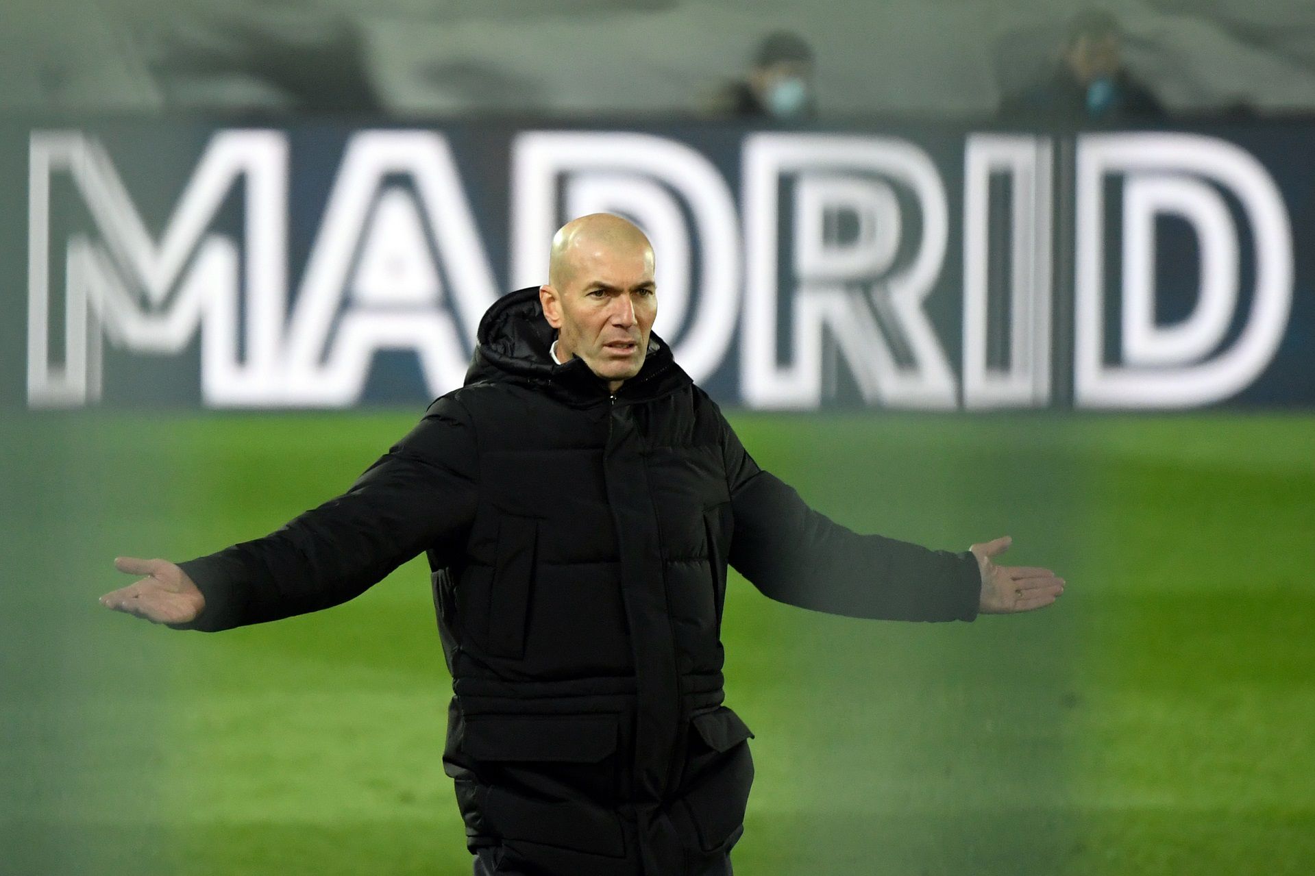 La reacción de Zinedine Zidane por el partido de Real Madrid contra Atalanta en la Champions League